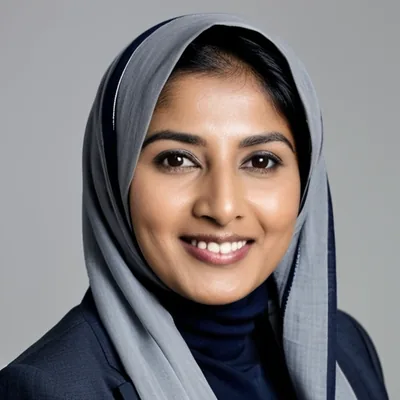 Headshot of Aisha Karim